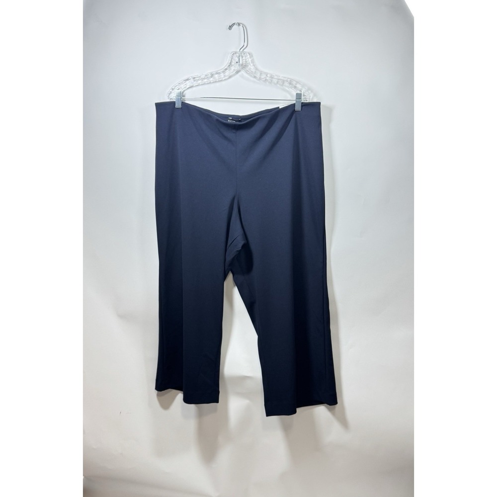 Express Women's Trouser High Rise Pants Work Career Office Navy Blue Size XL